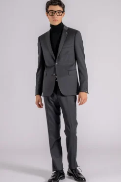 Abito 100% lana vergine grigio