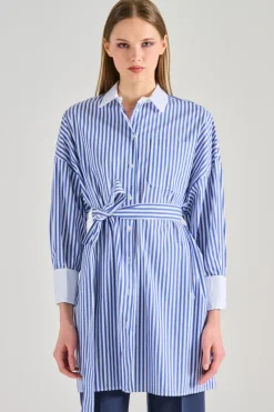 Abito benedicte tela blu