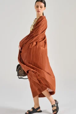 Abito emily cotone arancione