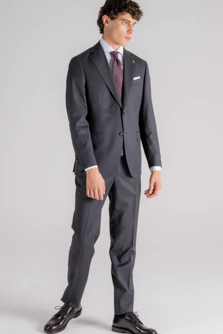 Abito napoli soft lana blu