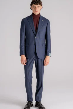 Abito napoli soft lana blu