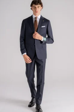 Abito napoli soft lana blu