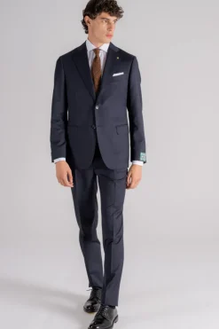 Abito napoli soft lana blu