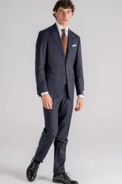 Abito napoli soft lana blu