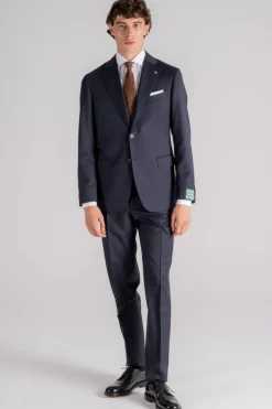 Abito napoli soft lana blu