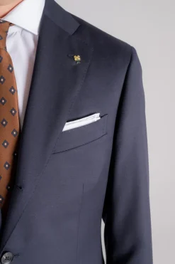 Abito napoli soft lana blu