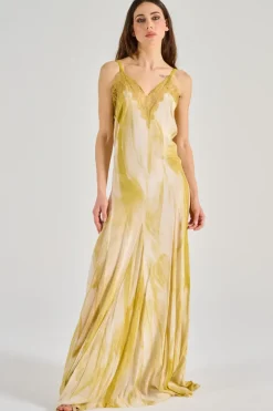 Abito red carpet seta bianco