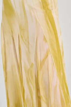 Abito red carpet seta bianco