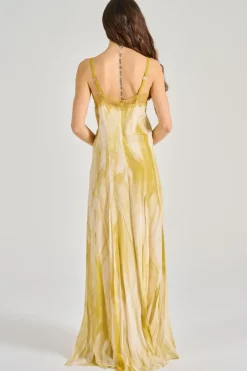 Abito red carpet seta bianco