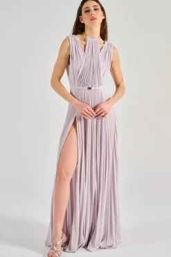 Abito red carpet tessuto rosa