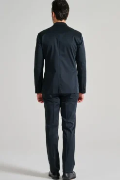 Abito roma tessuto blu