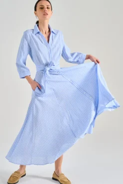 Abito tessuto bianco