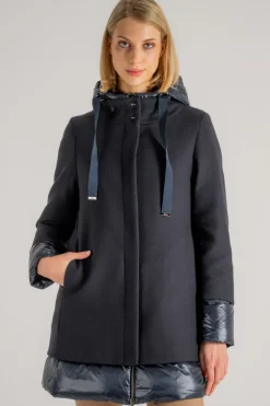 A-shape new city glamour e raso blu donna