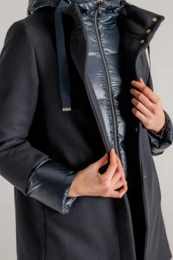 A-shape new city glamour e raso blu donna