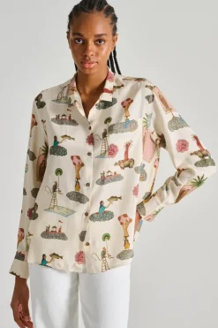 Balia8 blusa 100% cotone bianco