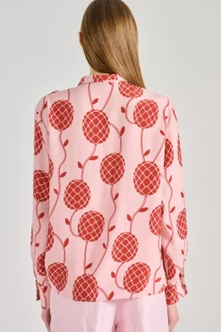 Balia8.22 blusa tessuto rosa