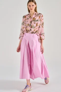 Balia8 blusa tessuto rosa