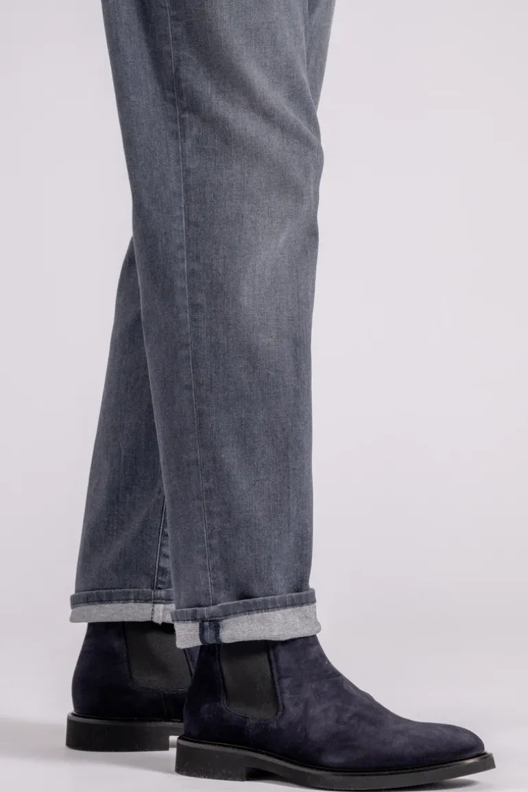 Beatles blu in pelle