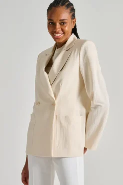 Blazer rayon beige