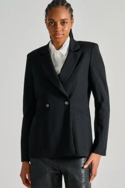 Blazer rayon nero