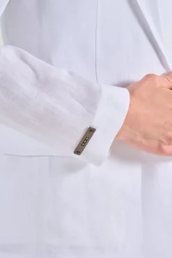 Blazer tela leggera fresca bianco