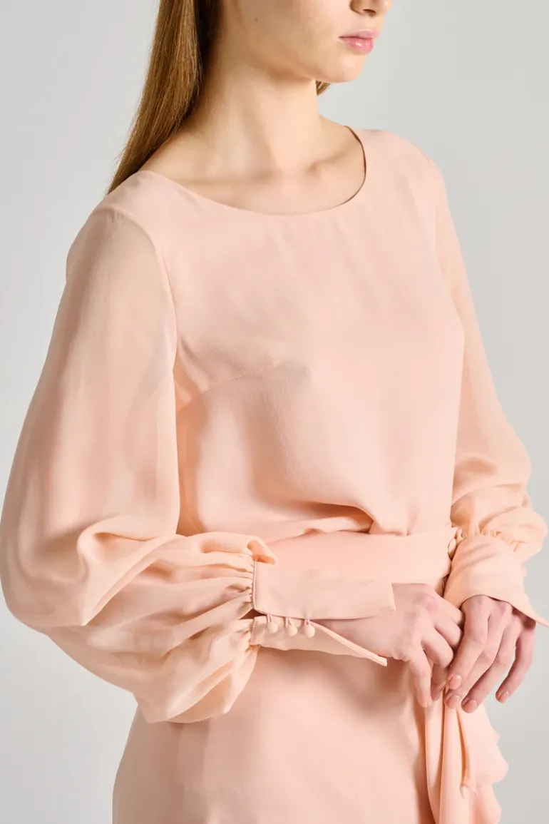 Blusa 100% cotone rosa