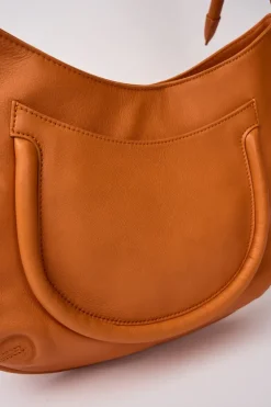 Borsa demi piuma knot s arancione