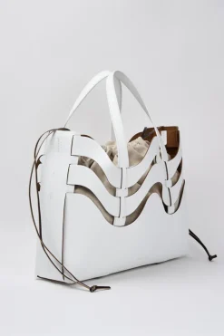 Borsa dune amar m bianco