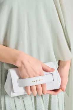 Borsa gossip xs vanity pelle oro/bianco