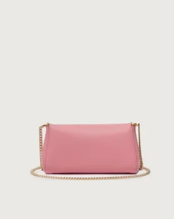 Borsa gossip xs vanity pelle oro/rosa