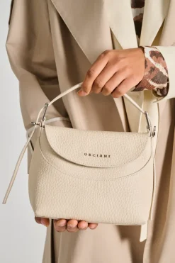Borsa nana s soft pelle beige