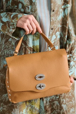 Borsa postina centauro pelle marrone