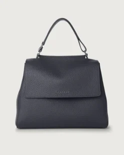 Borsa sveva soft media pelle blu