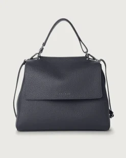 Borsa sveva soft media pelle blu