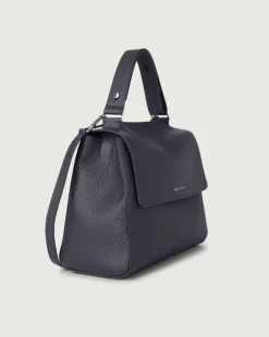 Borsa sveva soft media pelle blu