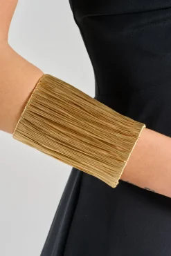 Bracciale multifili oro