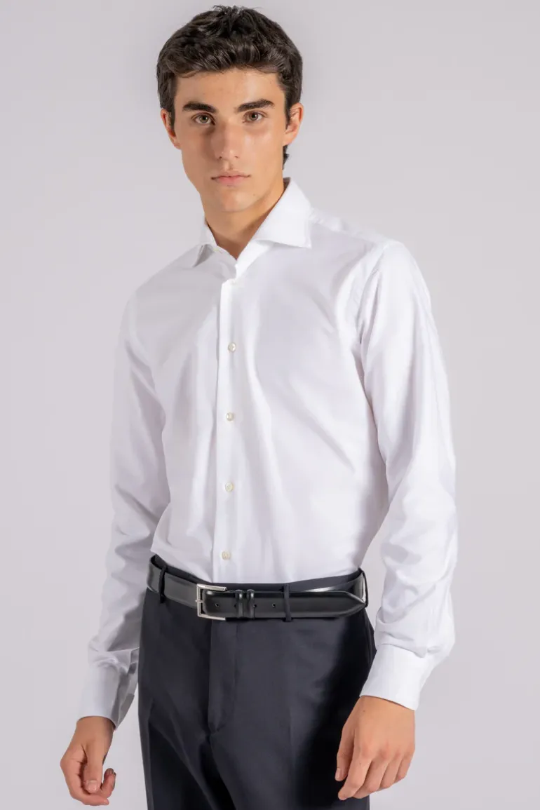 Camicia 100% cotone bianco
