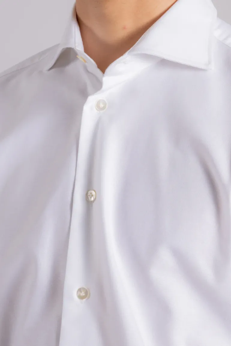 Camicia 100% cotone bianco