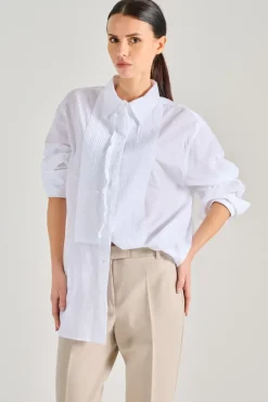Camicia 100% cotone bianco