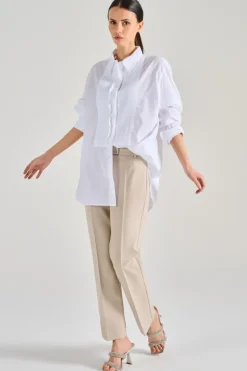 Camicia 100% cotone bianco