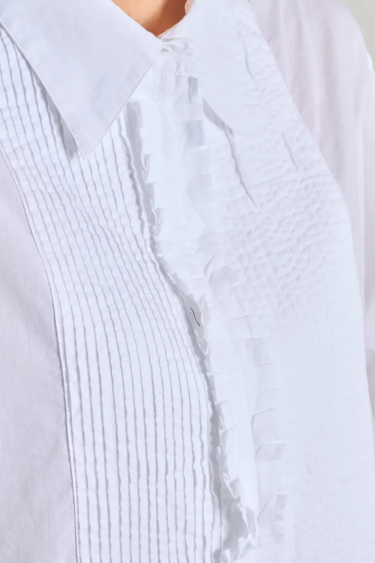 Camicia 100% cotone bianco