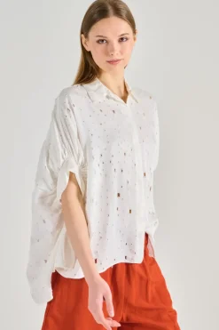 Camicia accor cotone bianco