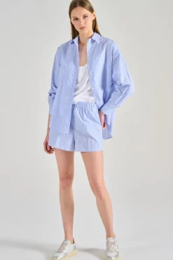 Camicia azzurro