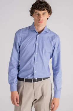 Camicia azzurro 100% cotone