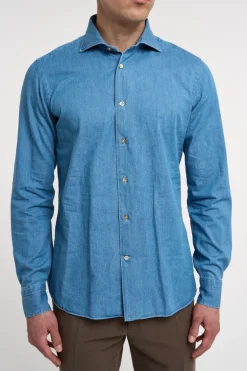Camicia azzurro uomo