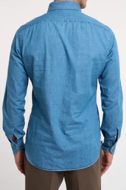 Camicia azzurro uomo