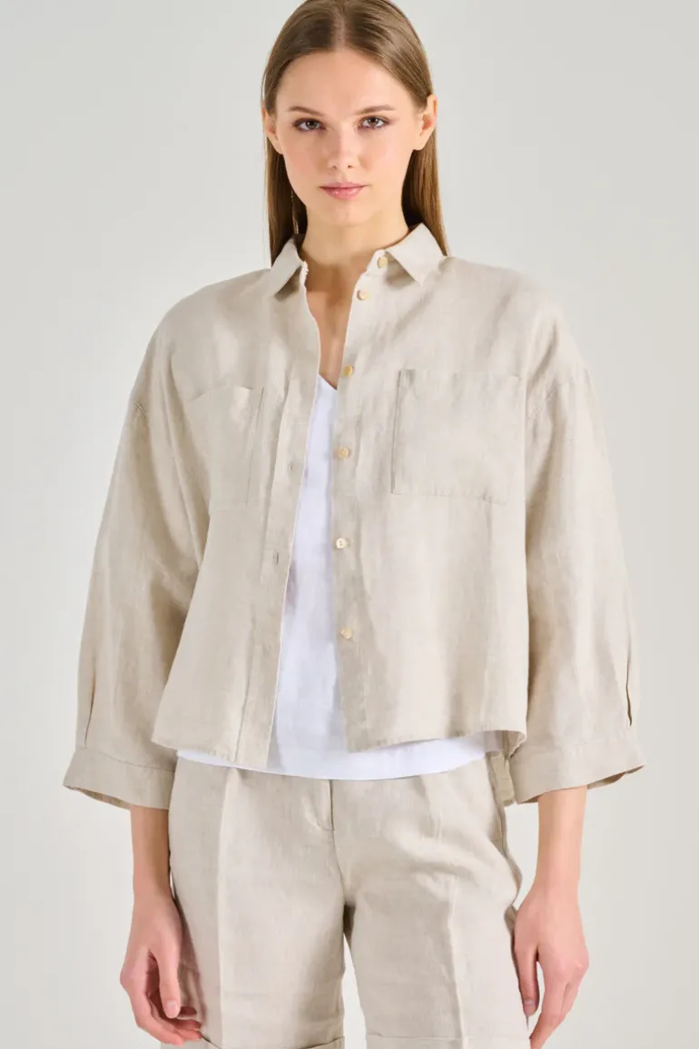 Camicia beige