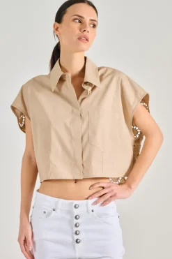 Camicia beige