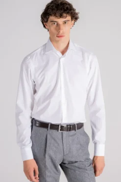 Camicia bianco uomo