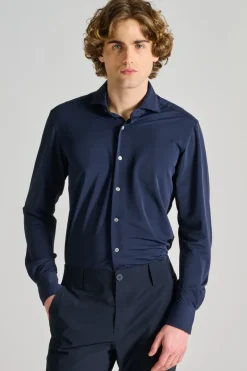 Camicia blu